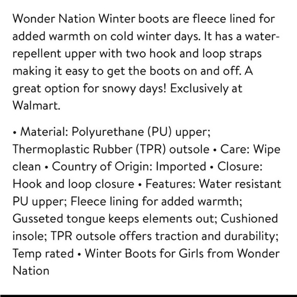 Snow boots size 1 - Picture 4 of 5